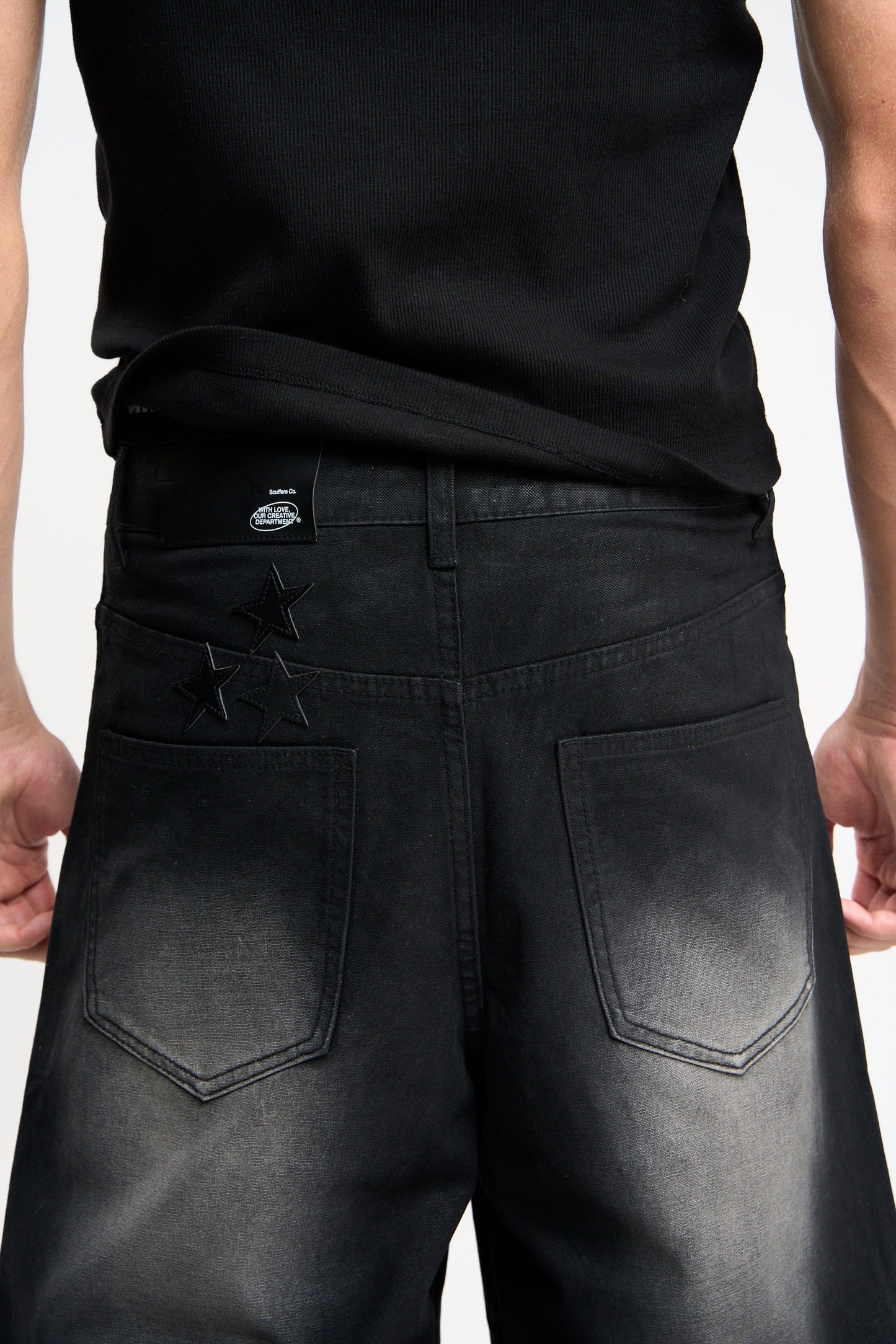 Roster Black Jorts