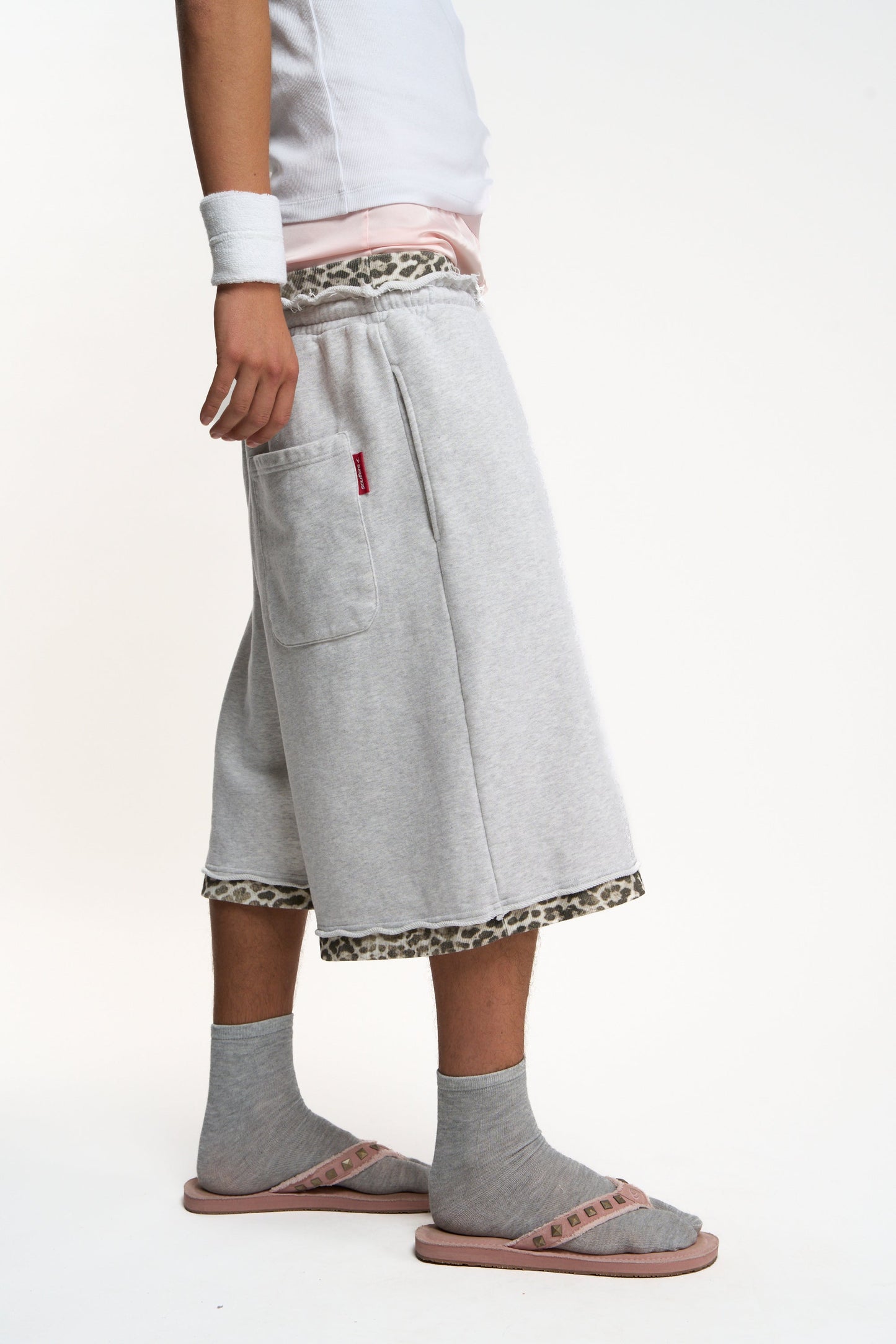 Leo Light Grey Jorts
