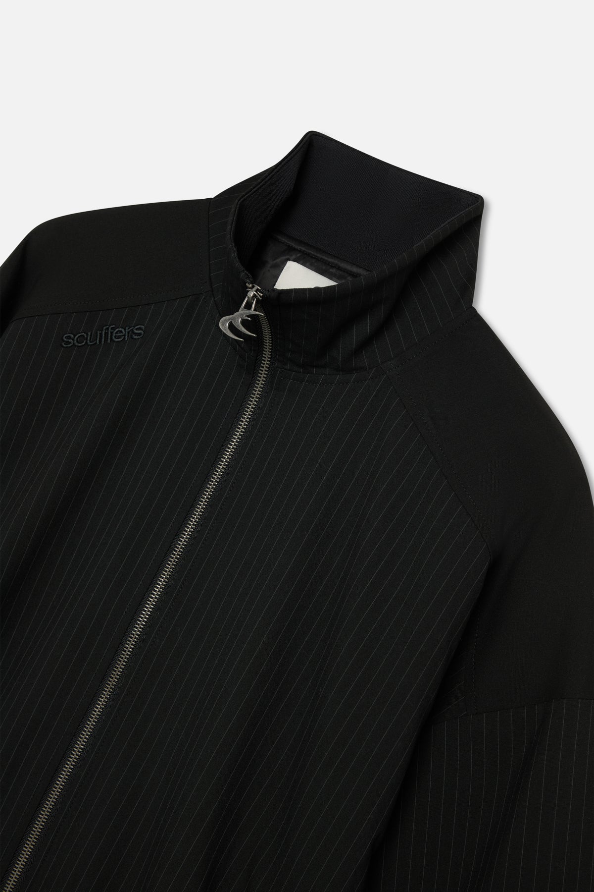 Nautica Black Pinstripe Jacket