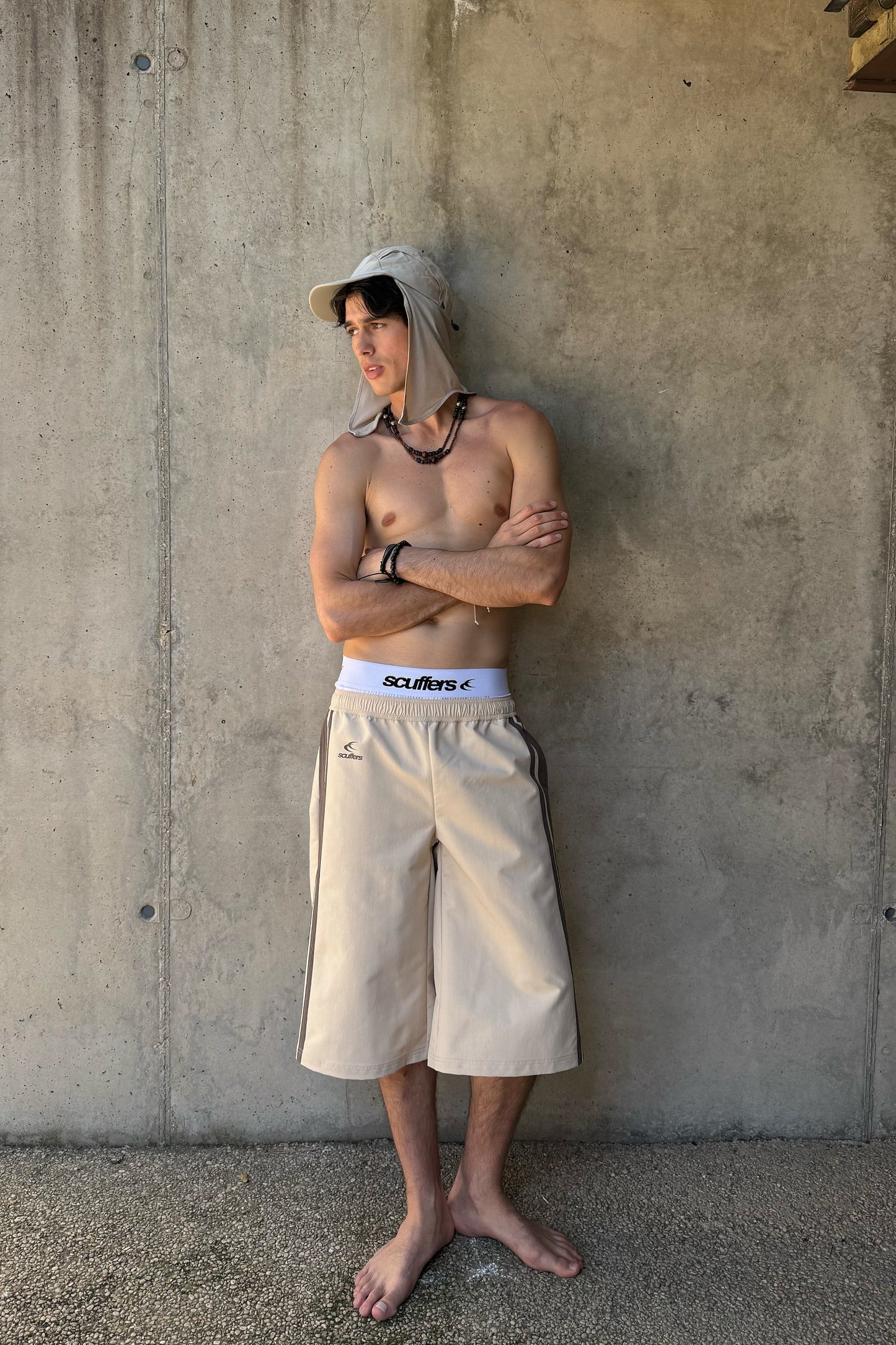 Tech Ecru Jorts