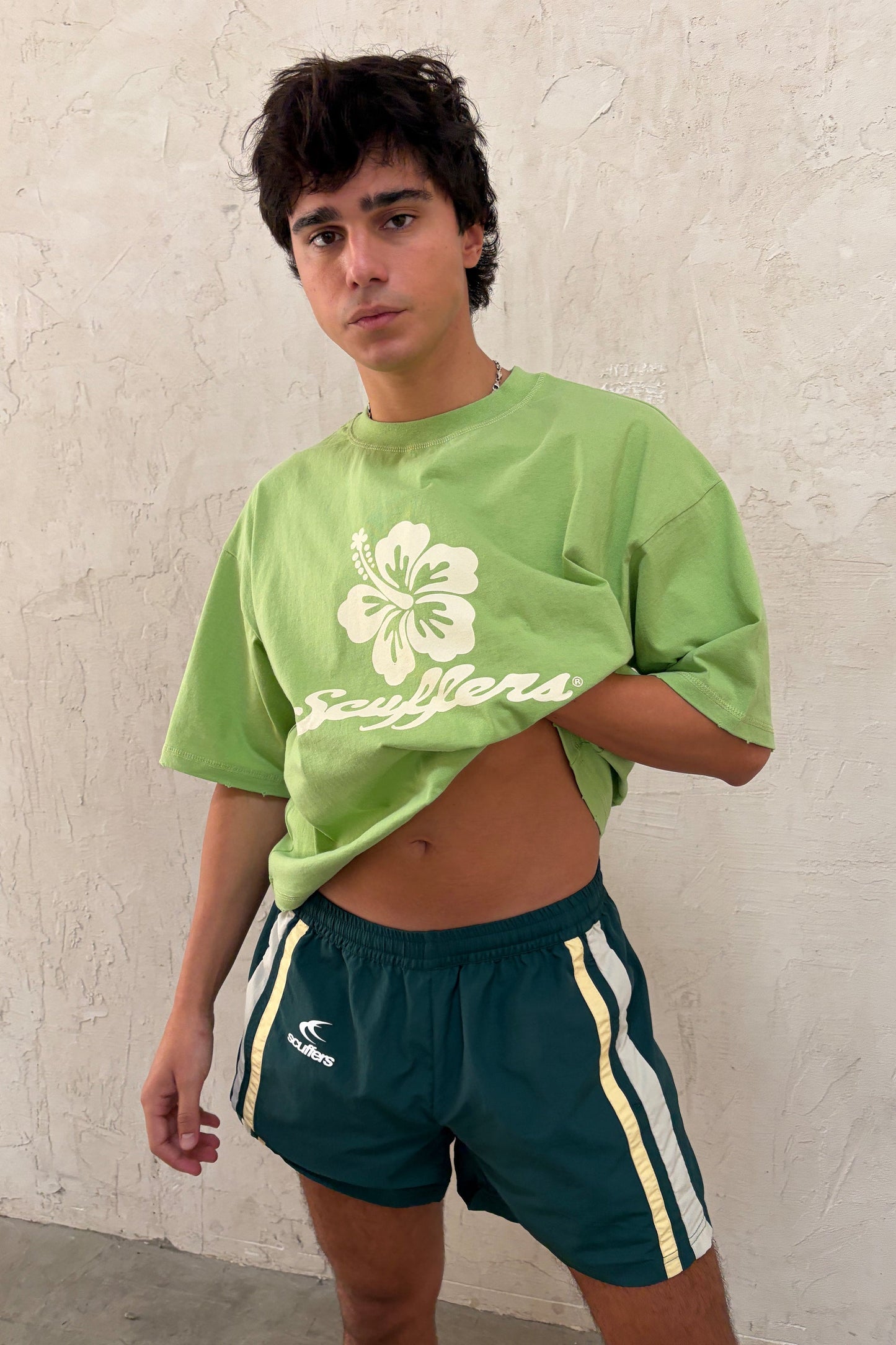 Tech Green Shorts