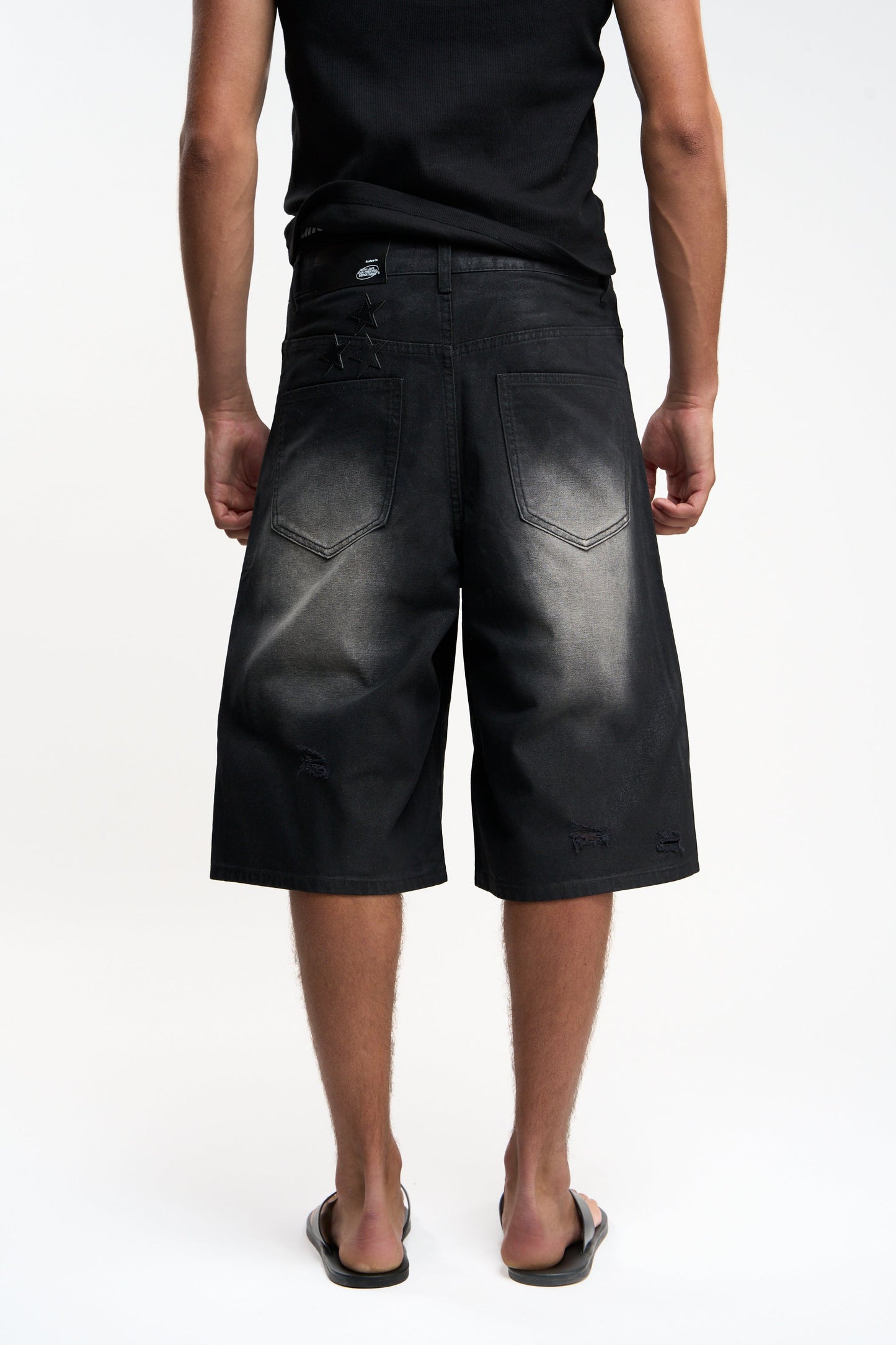 Roster Black Jorts