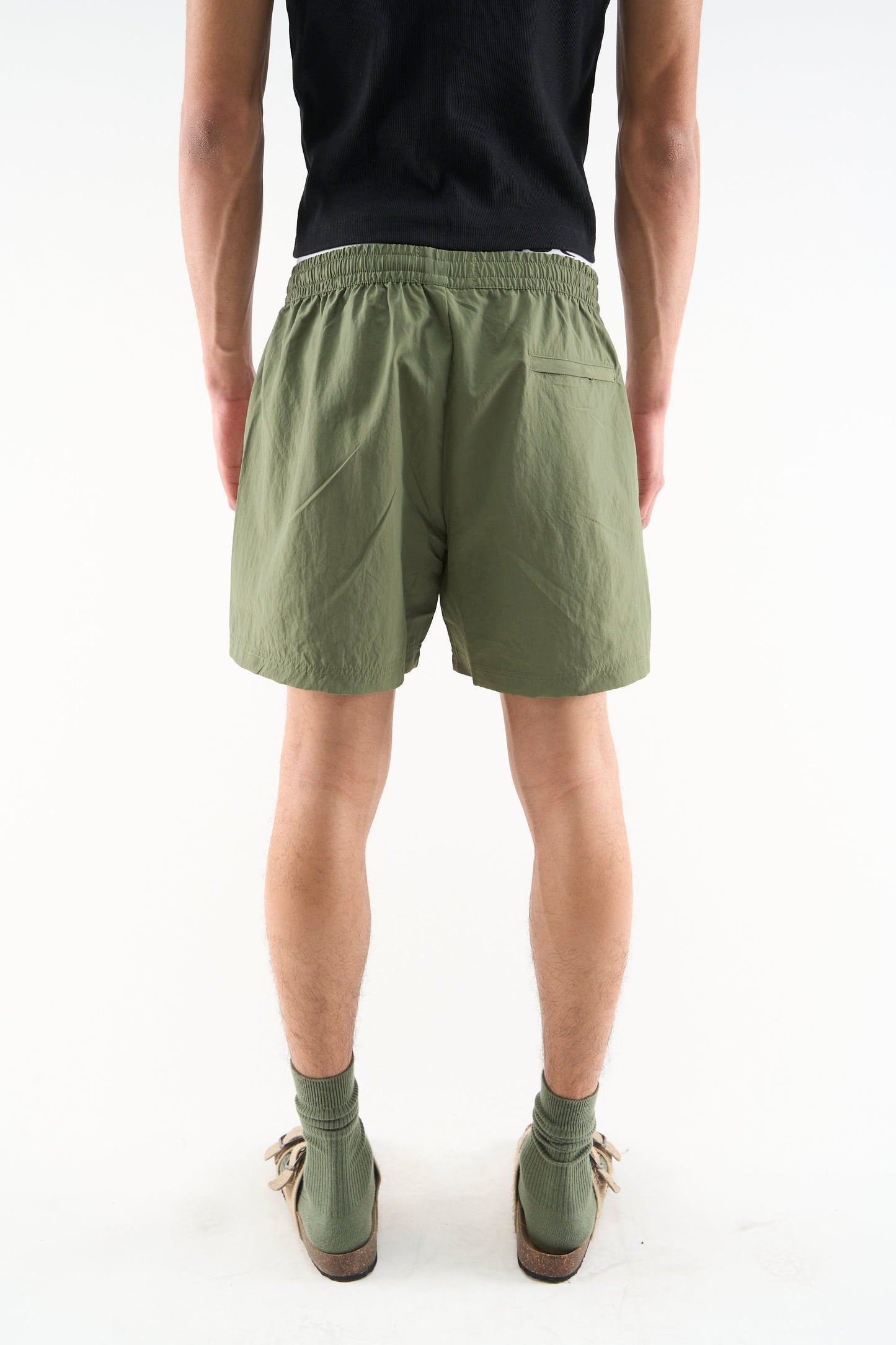 New Tech Green Shorts