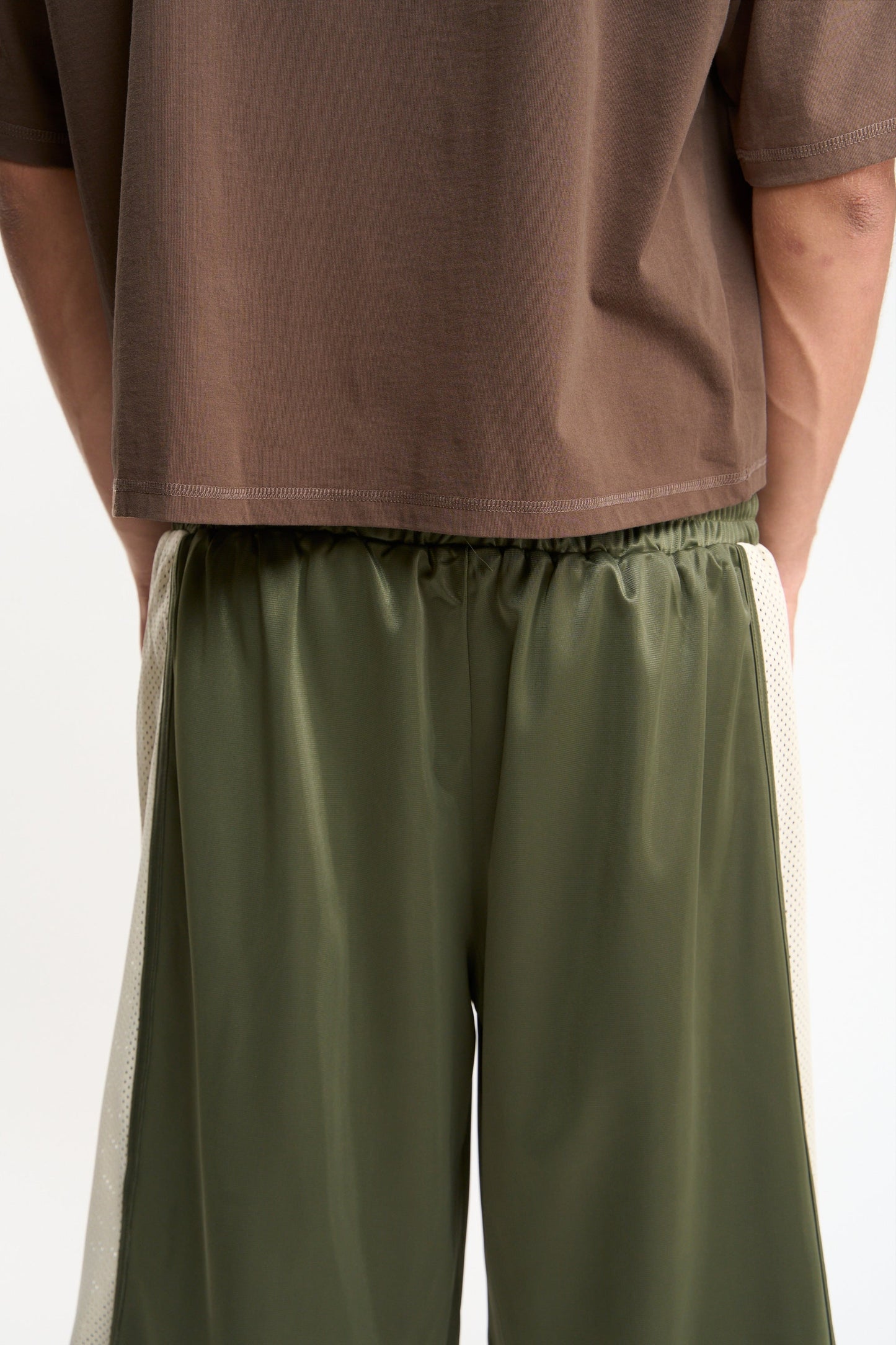 Eggplant Green Shorts
