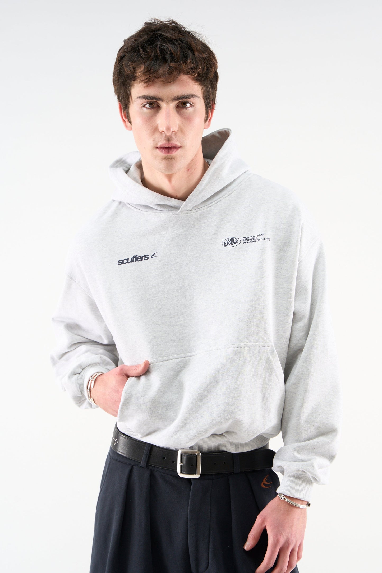 Sign Light Grey Hoodie