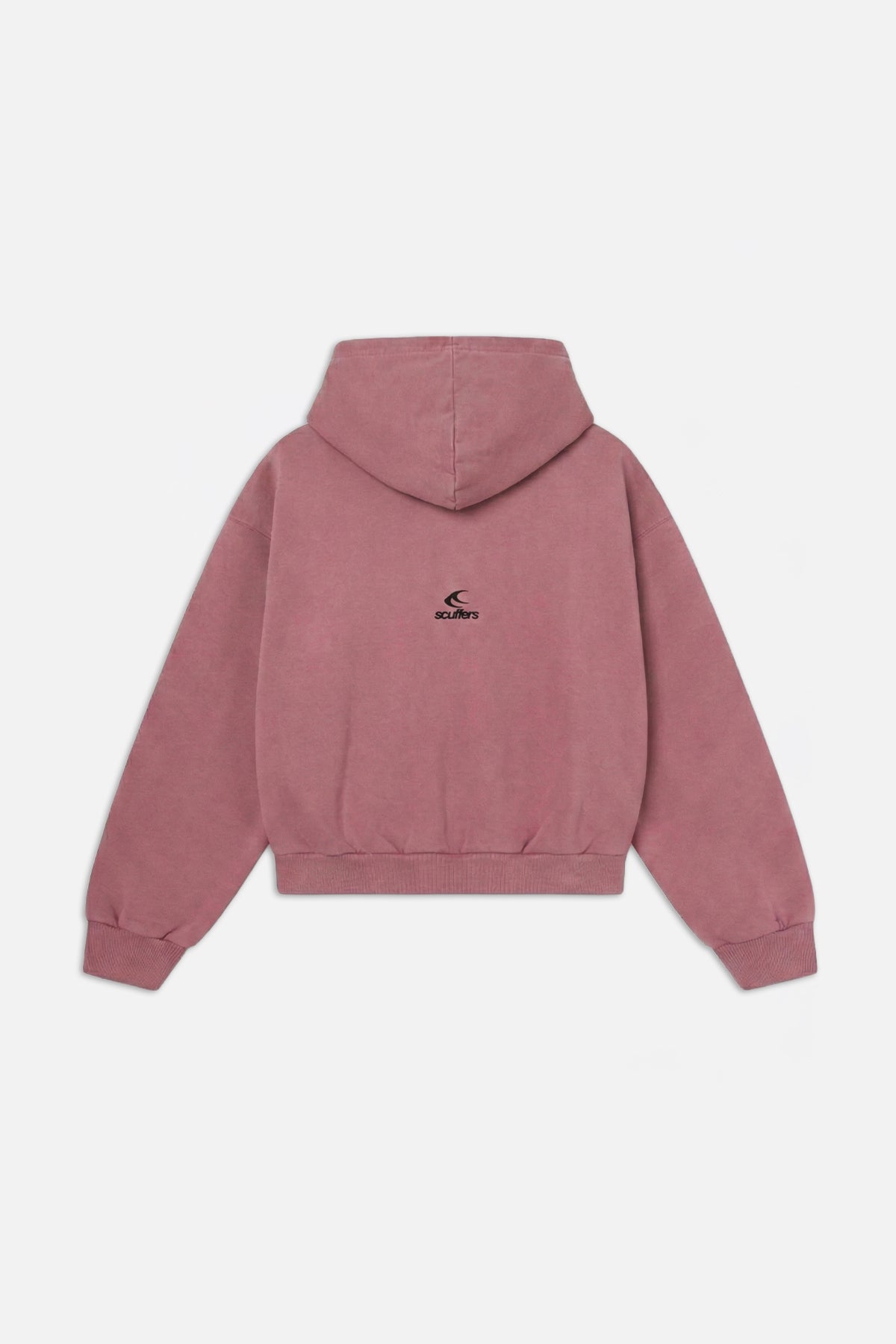 Raw Burgundy Hoodie