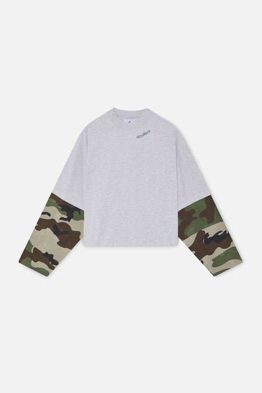 New Kurtis Grey Melange Longsleeve