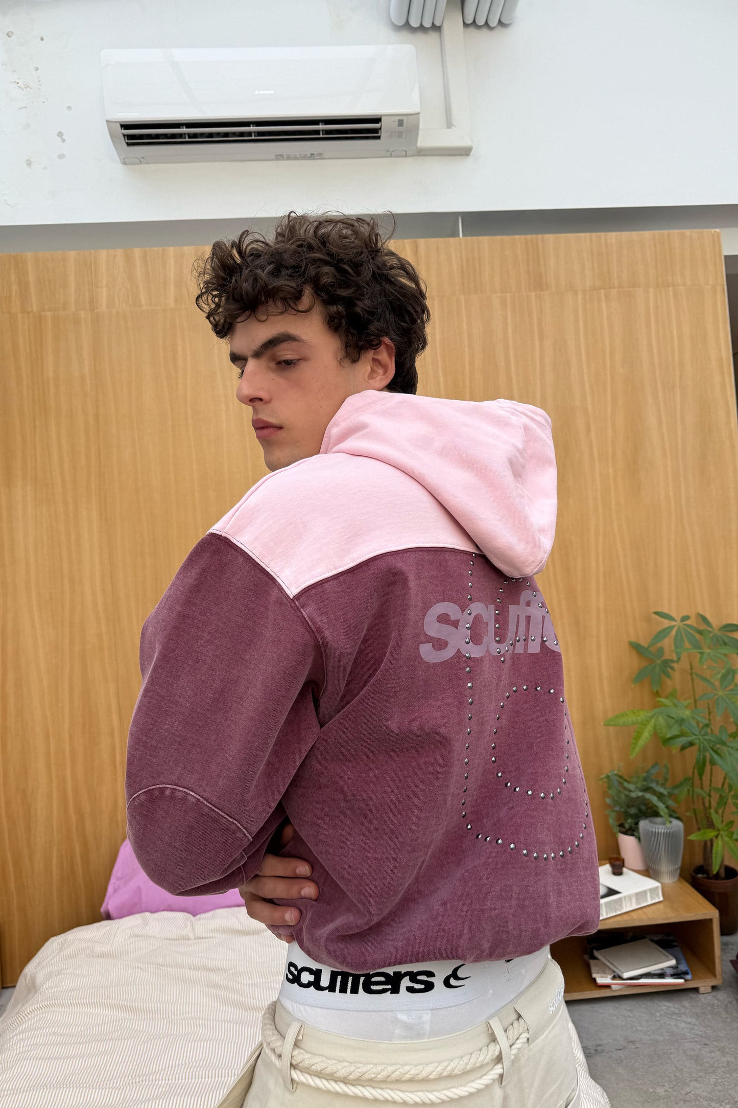 Lizzie Burgundy Hoodie