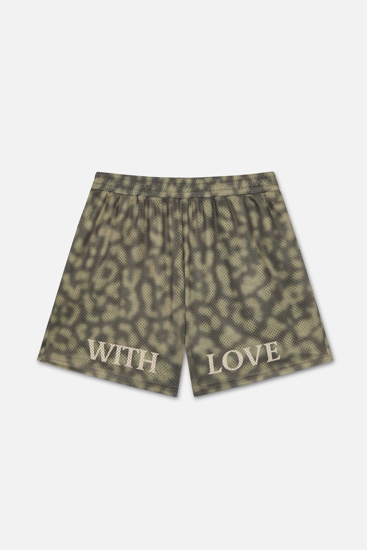 Withlove Leopard Mesh Shorts