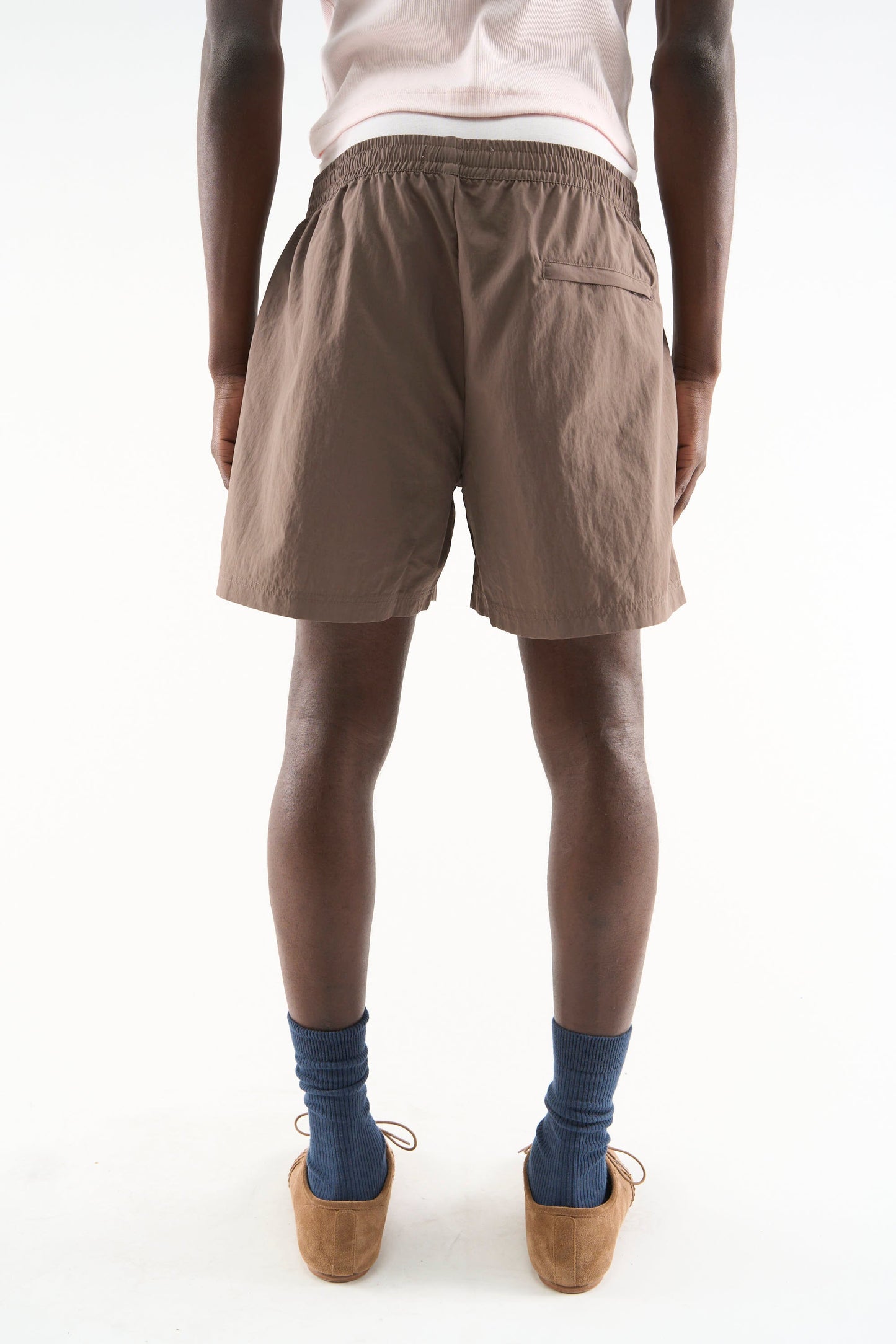 New Tech Brown Shorts