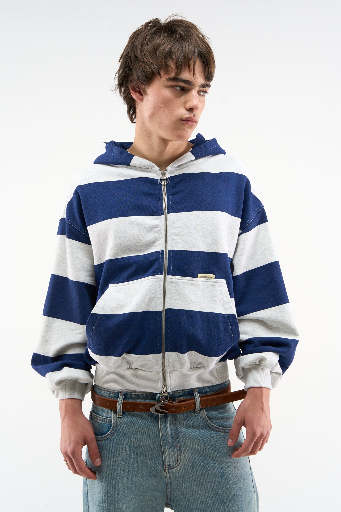 Club Navy Zipper