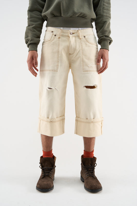 Capri Ecru Pants