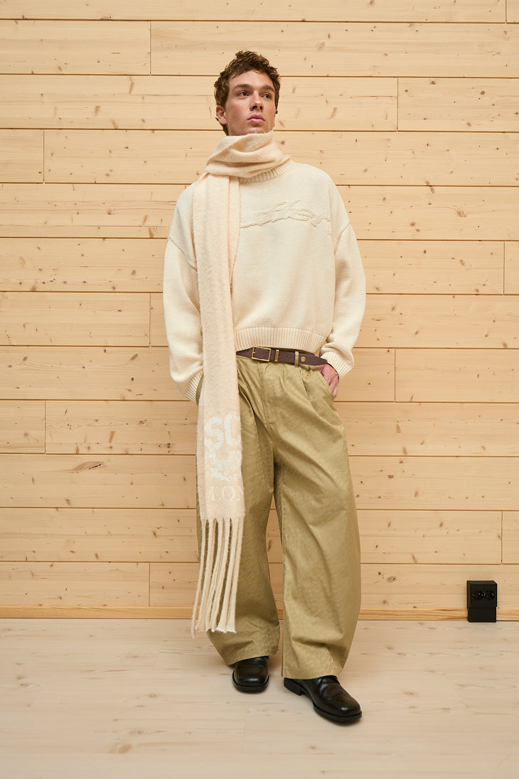 Monogram Shell Beige Pants