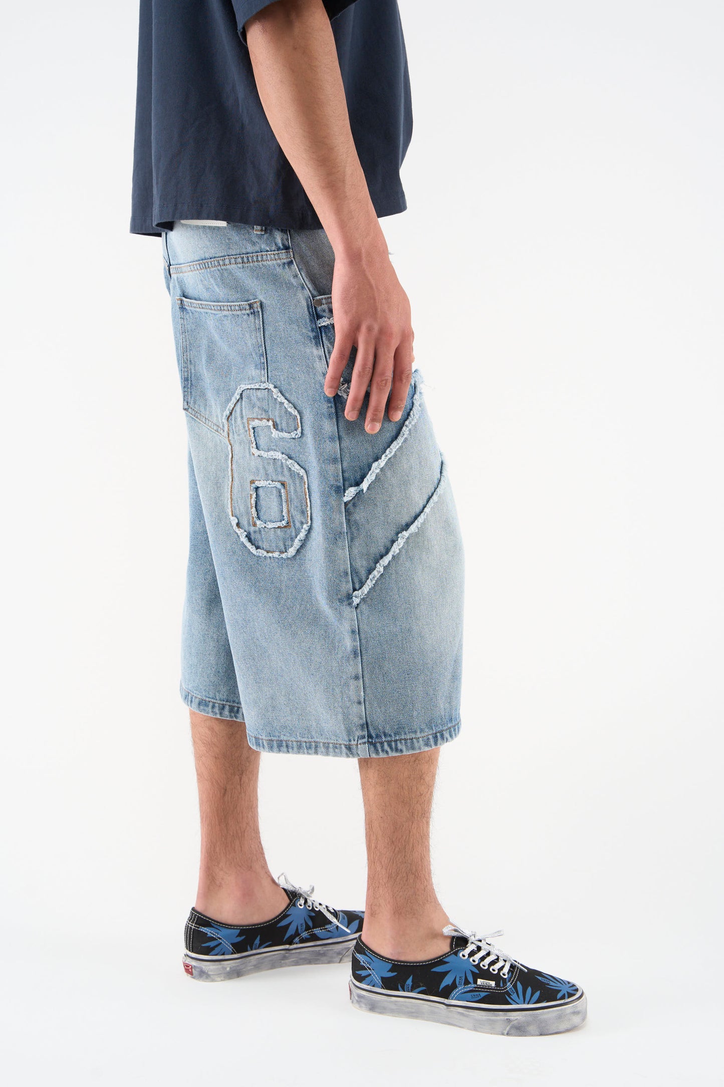 OPS Blue Jorts
