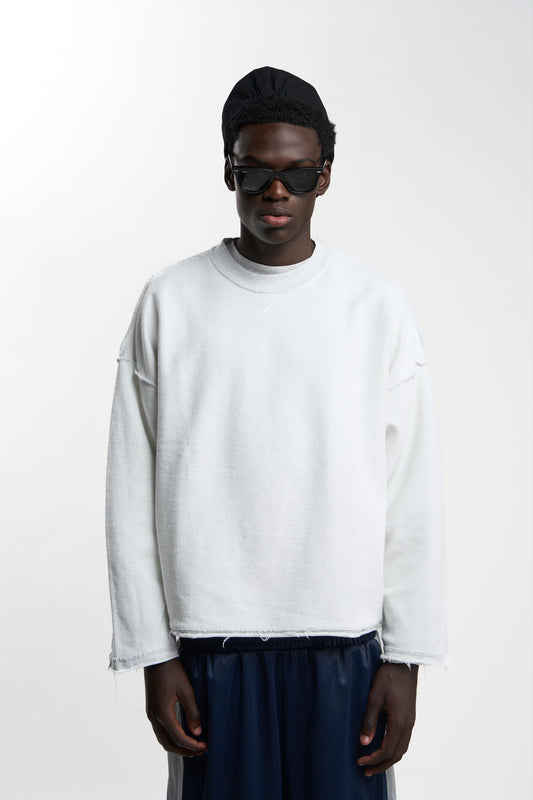 Dye Tech Grey Melange Sweatshirt