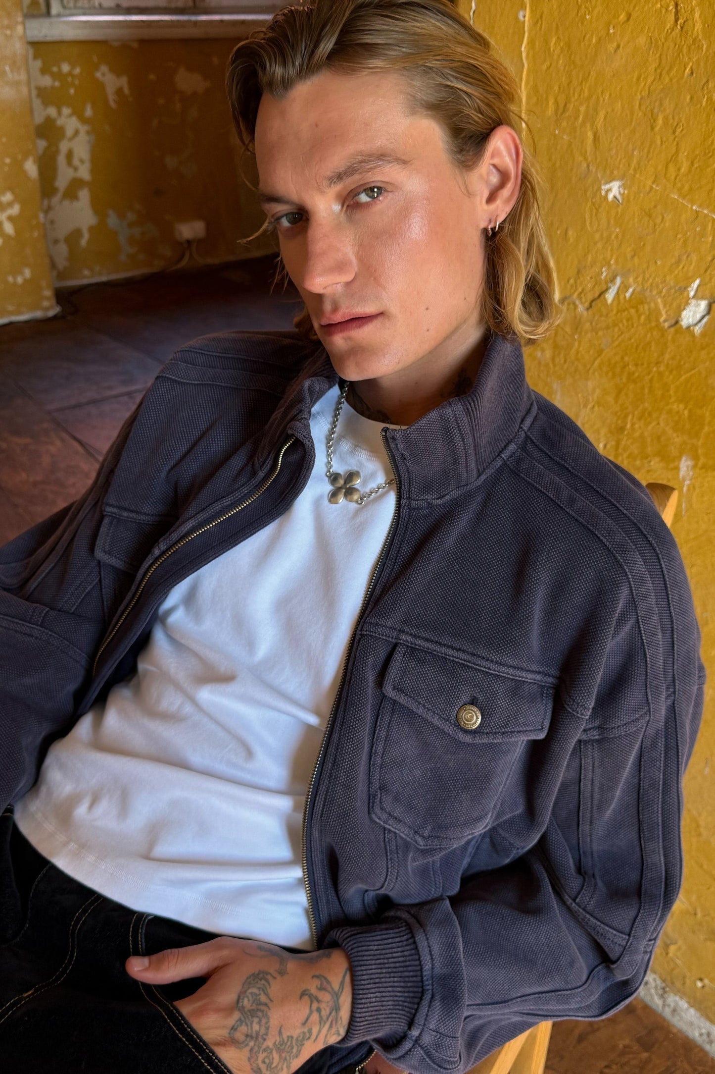 Mourice Navy Jacket