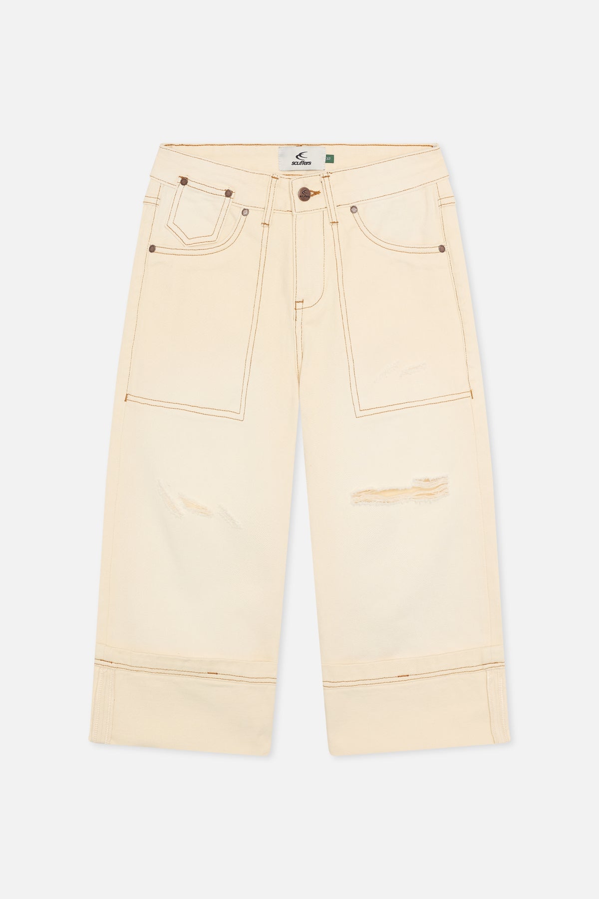 Capri Ecru Pants