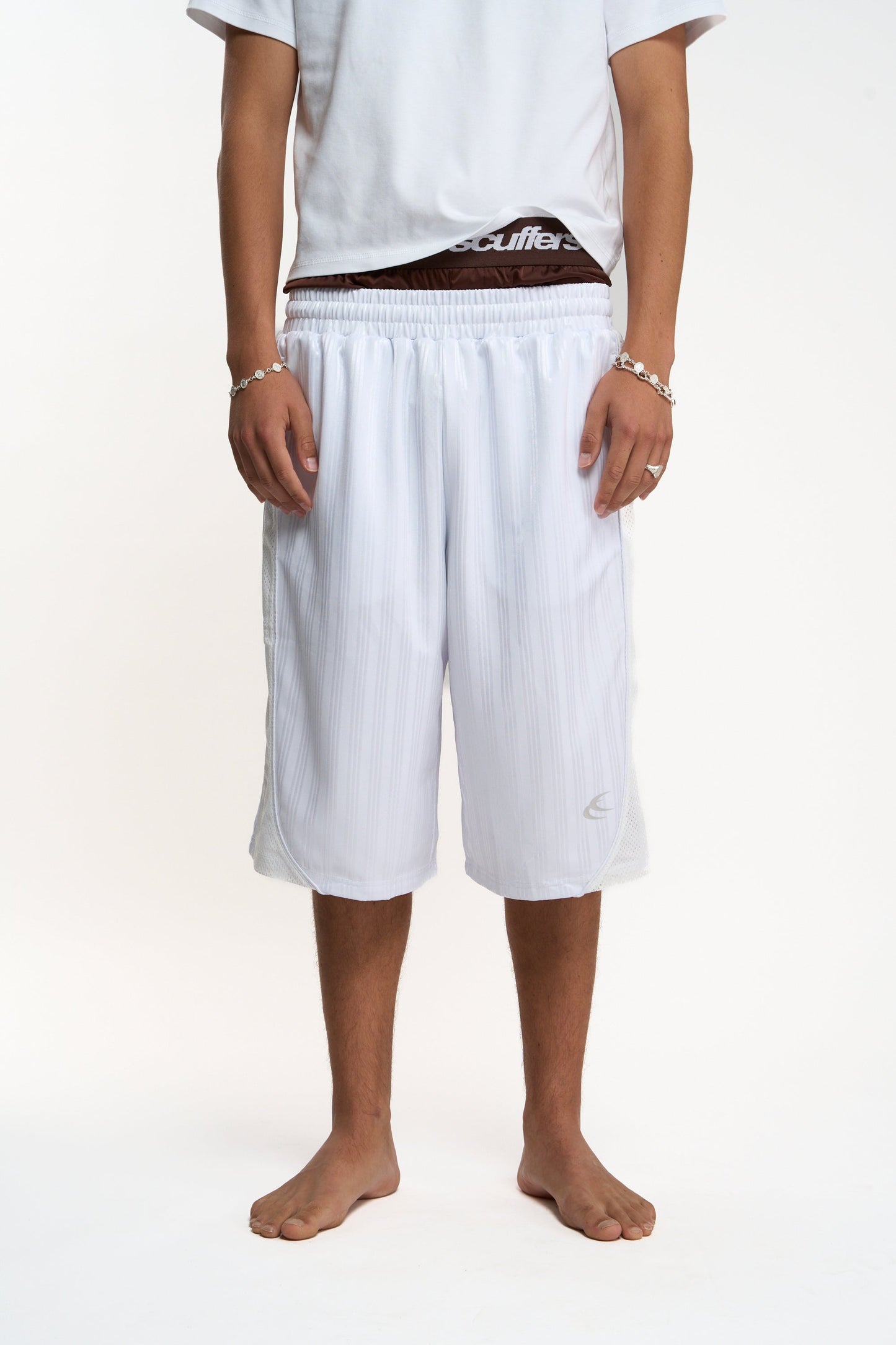Nacar White Jorts