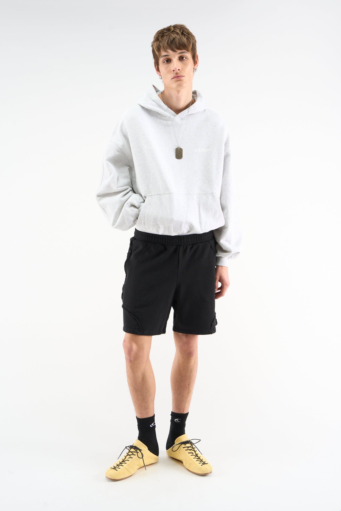 Worldwide Grey Melange Hoodie