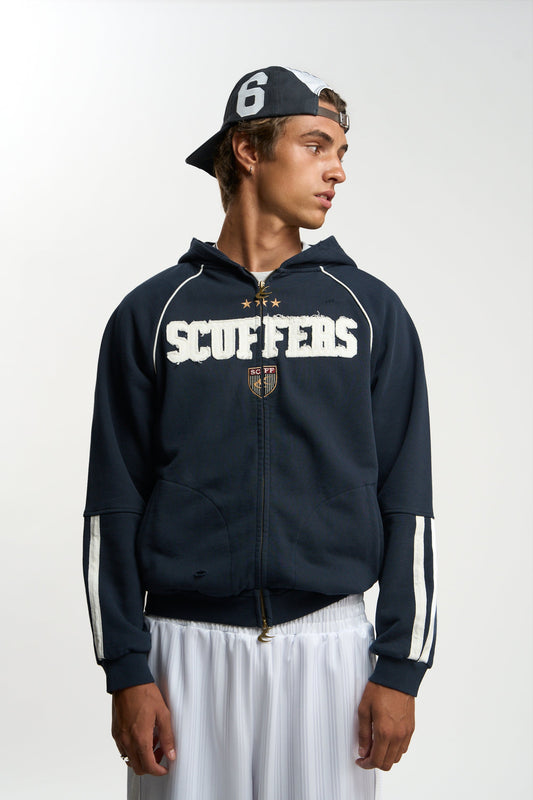 Bentley Navy Zipper