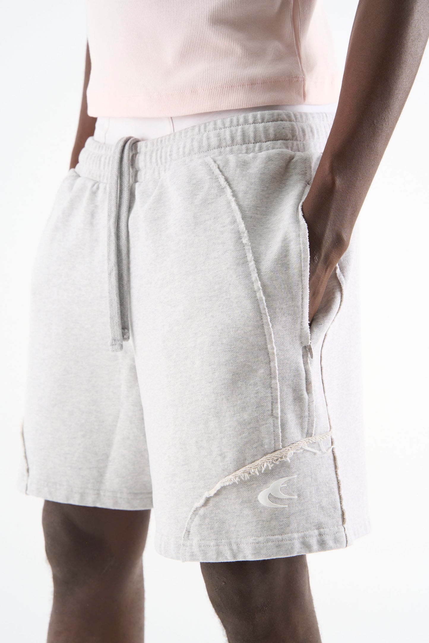Couture Sport Grey Melange Shorts
