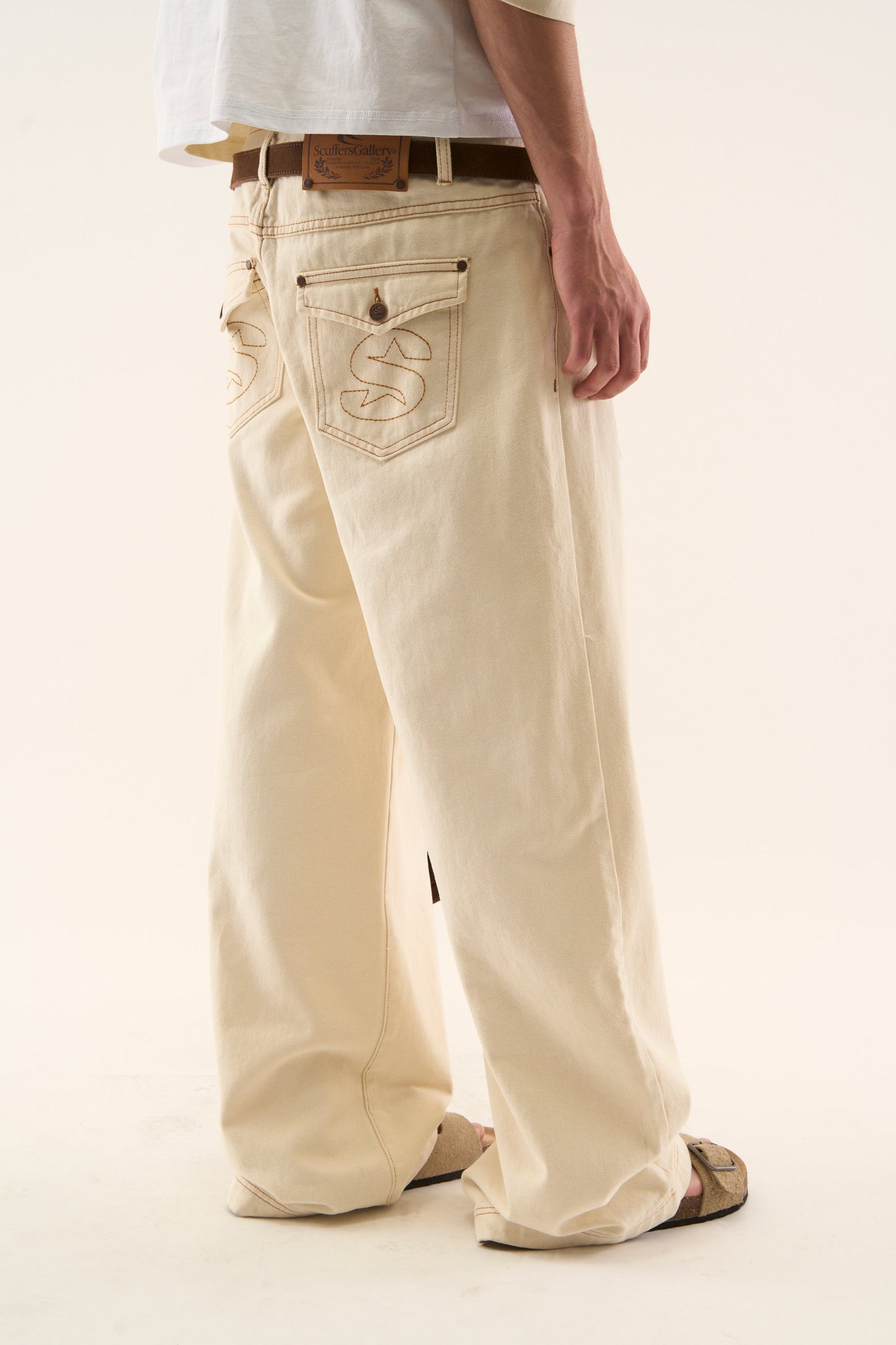 Carrie Ecru Pants