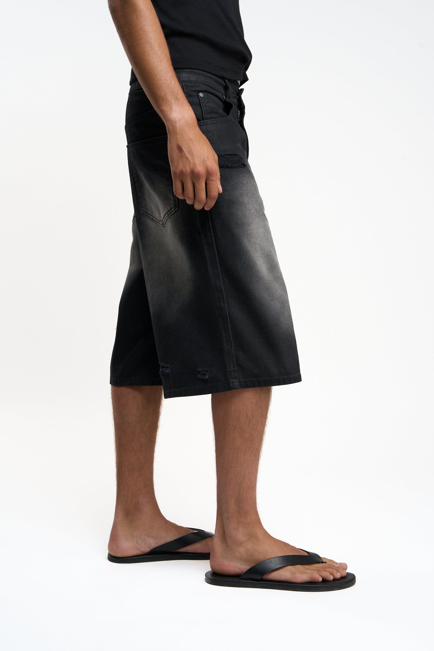 Roster Black Jorts