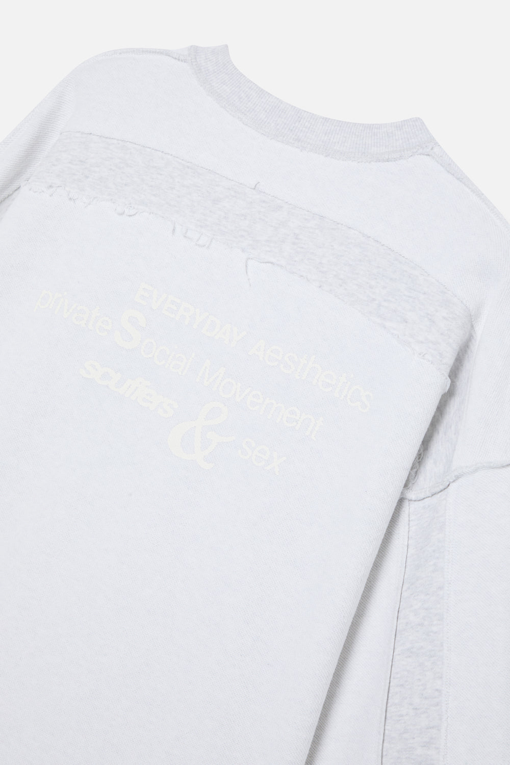 Dye Tech Grey Melange Sweatshirt