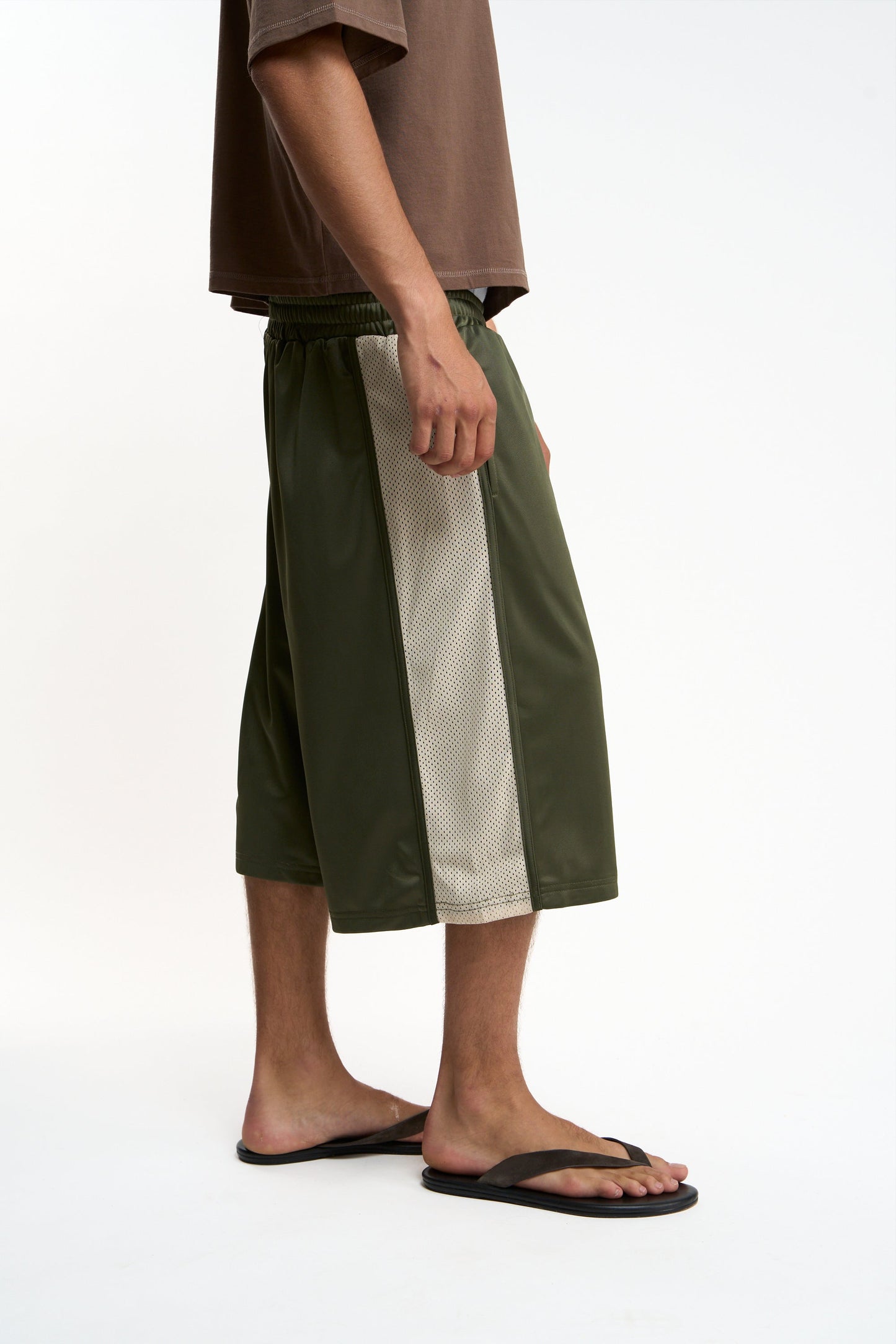 Eggplant Green Shorts