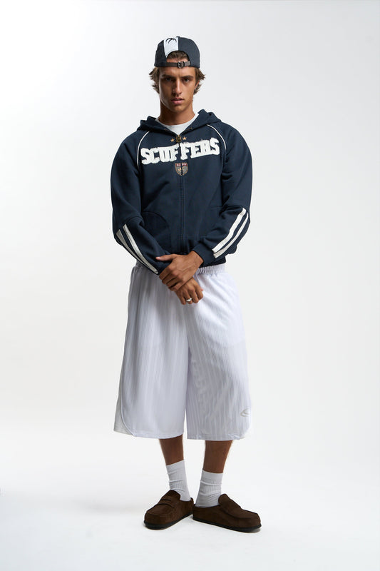 Bentley Navy Zipper