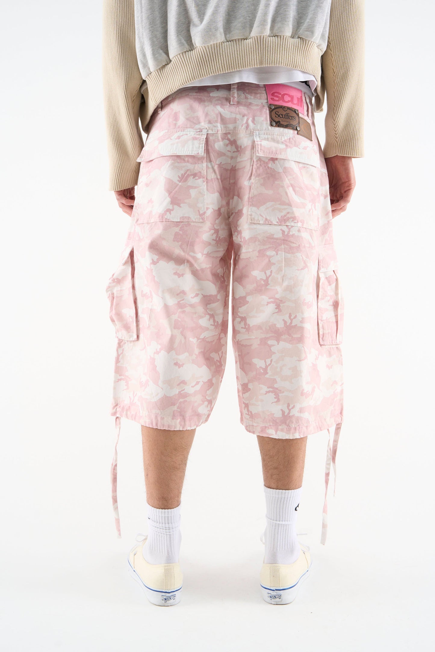 Funk Pink Camo Jorts