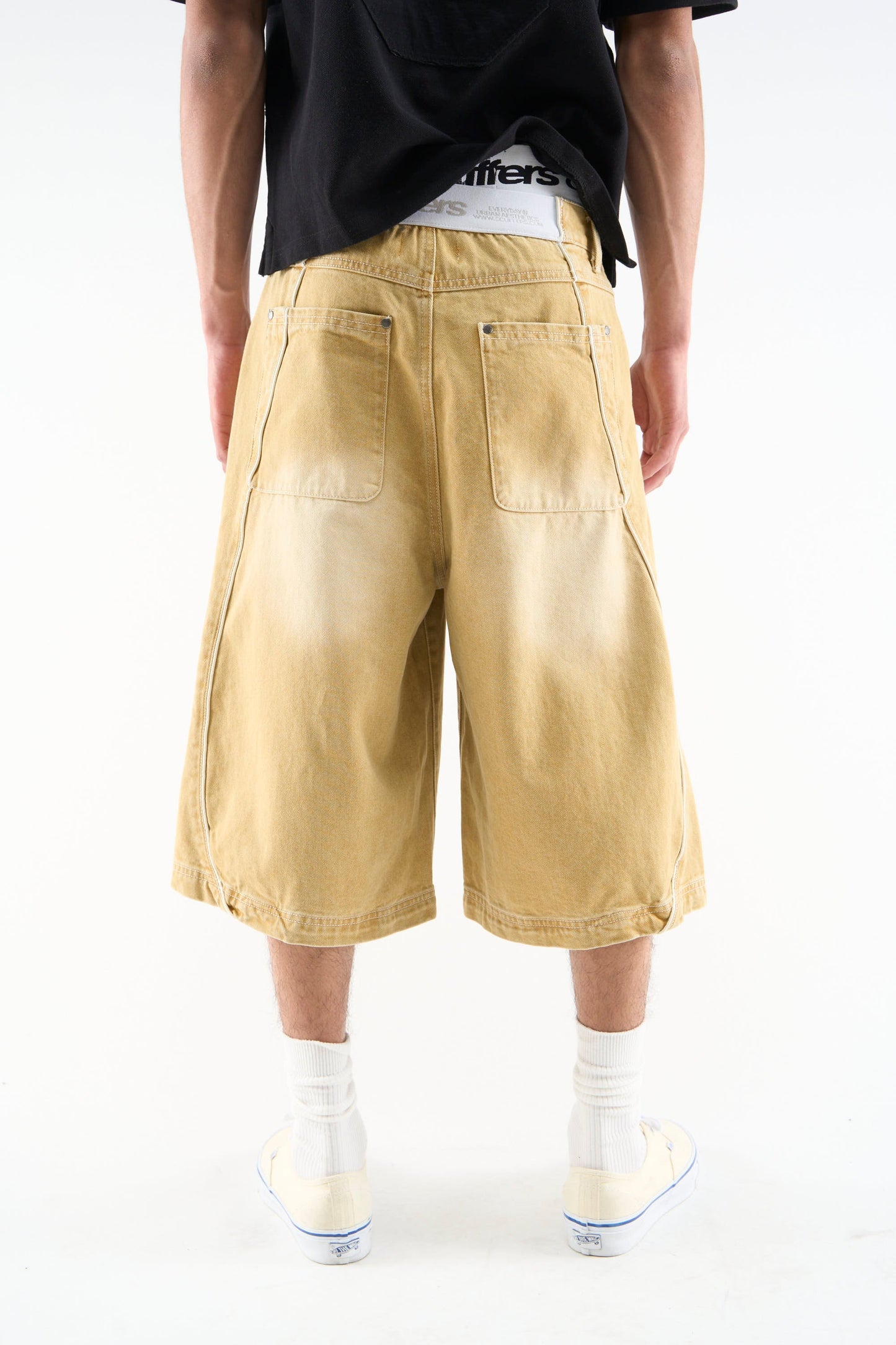 Mowa Yellow Jorts