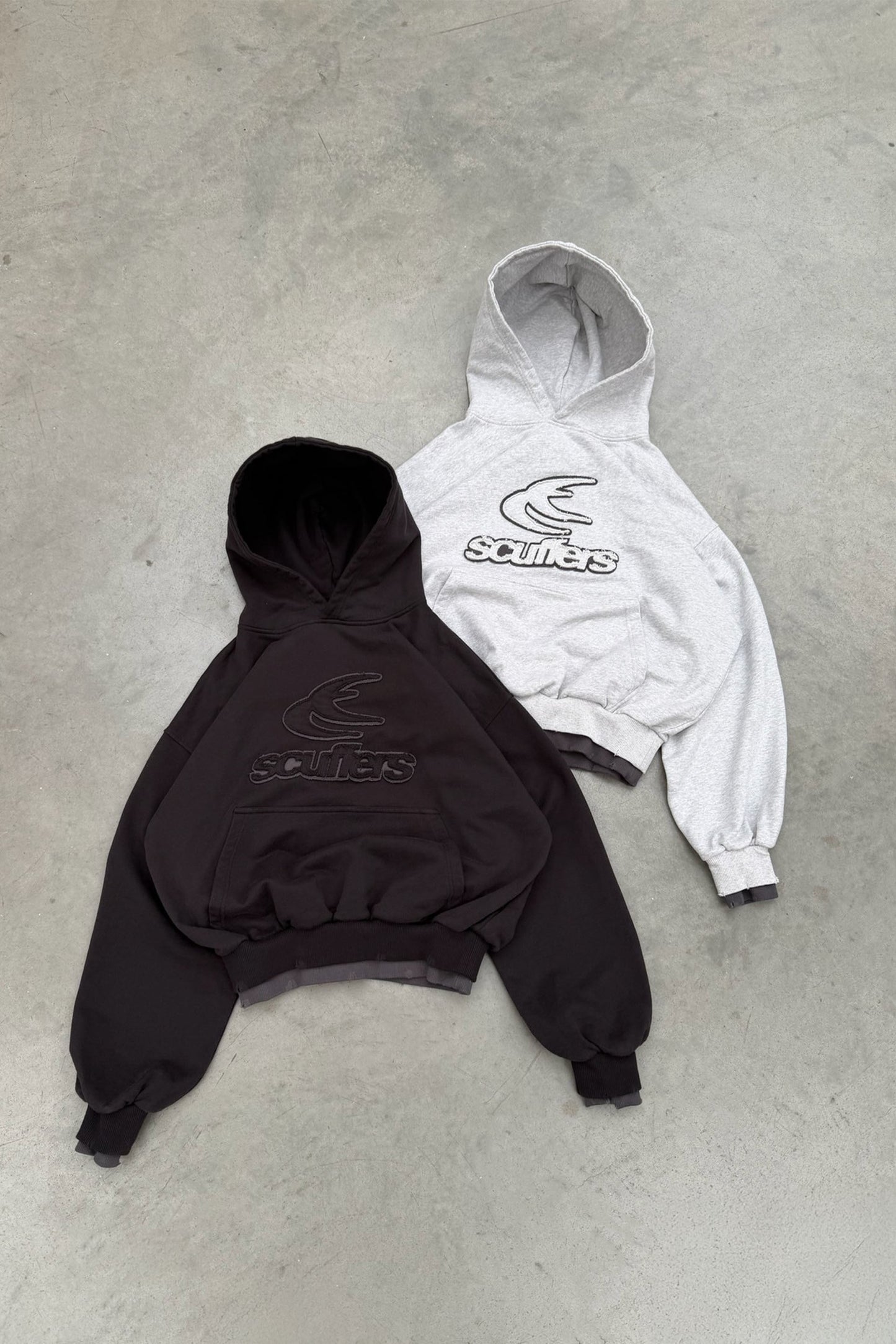 Double Dark Hoodie