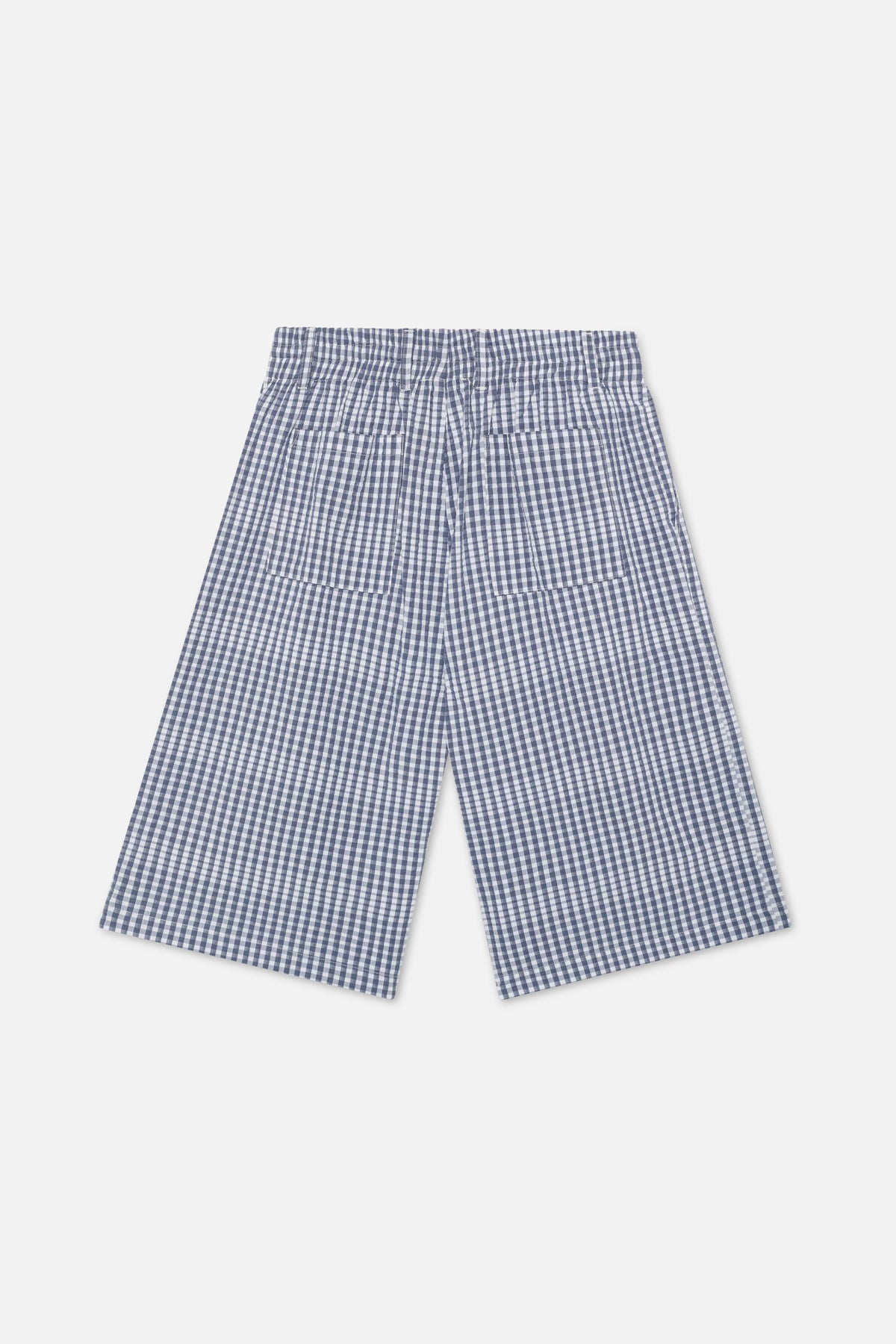 Donguan Blue Checkered Jorts