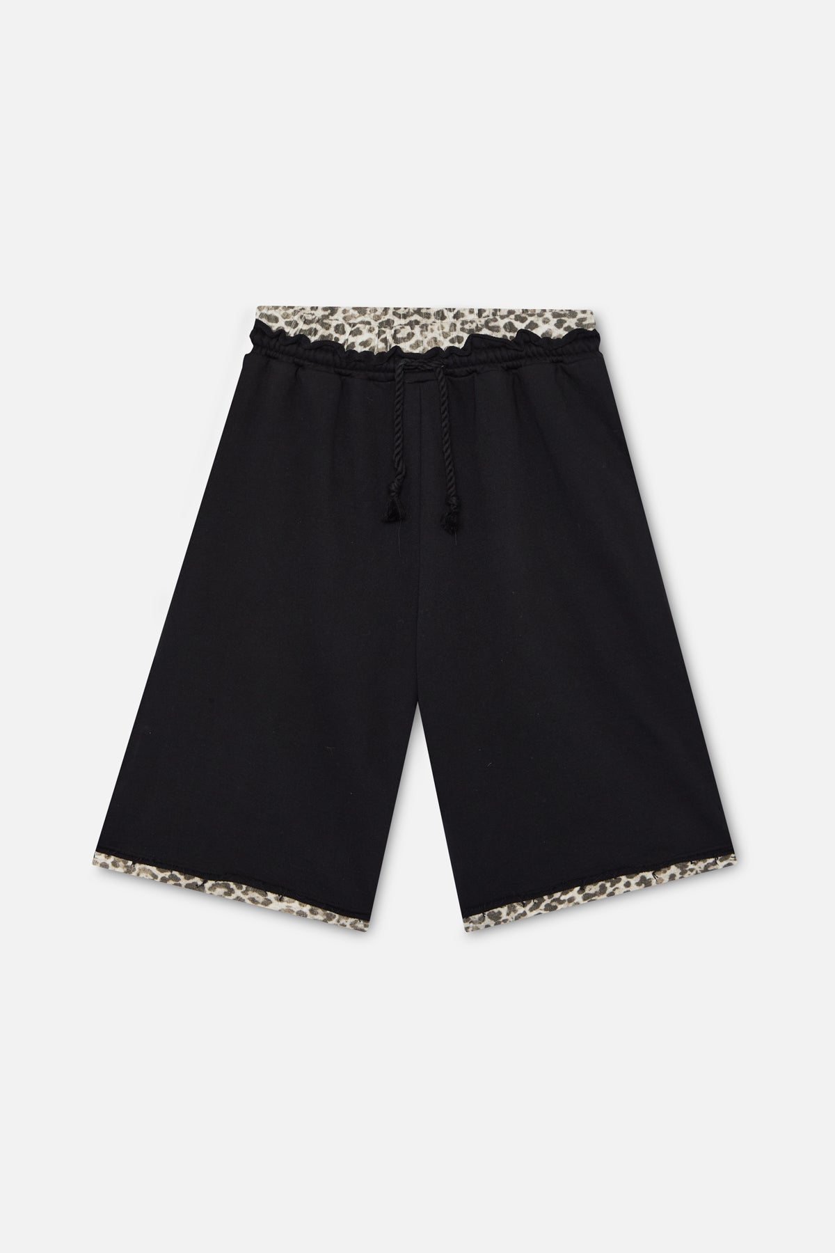 Leo Black Jorts