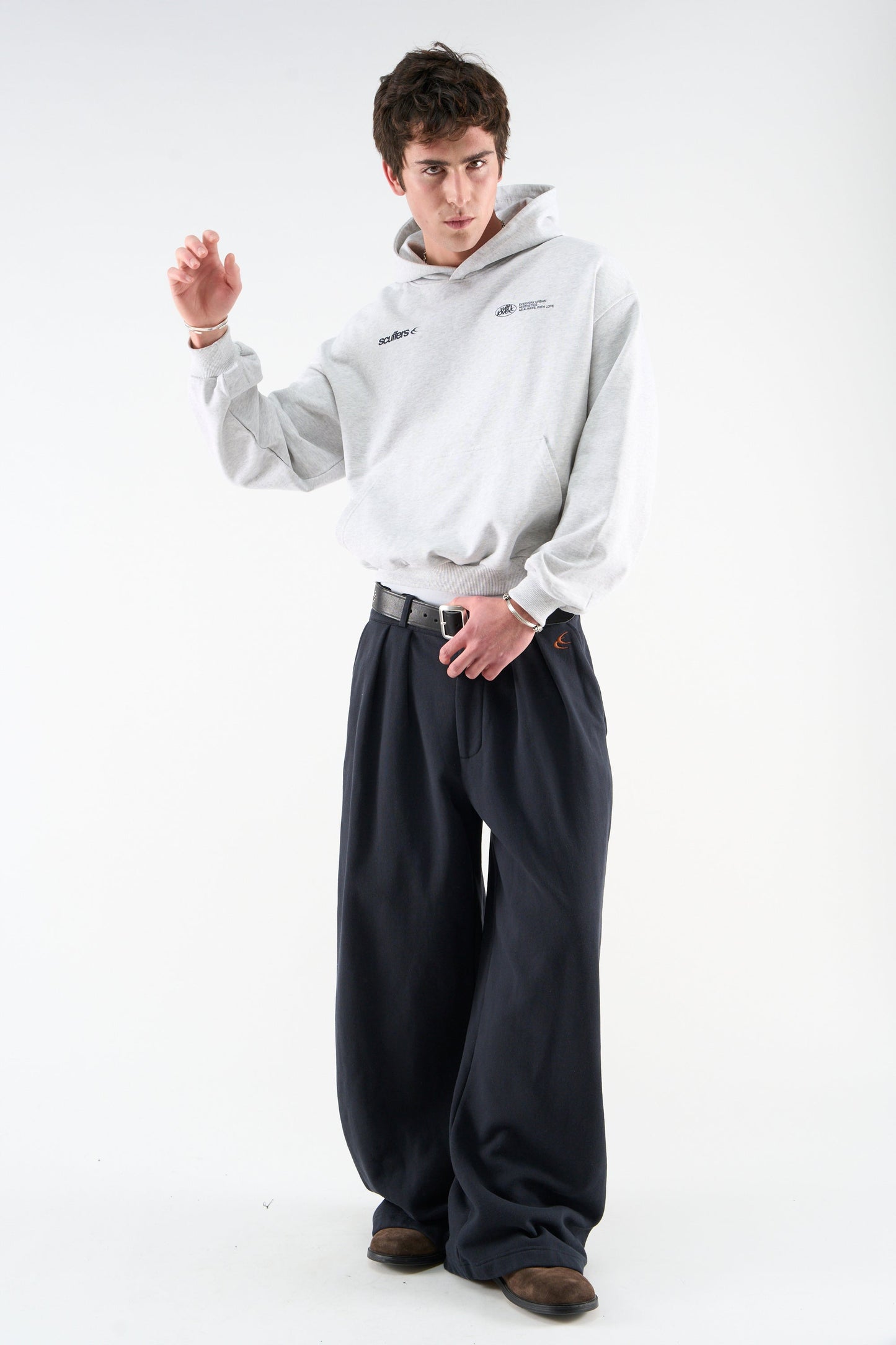 Sign Light Grey Hoodie