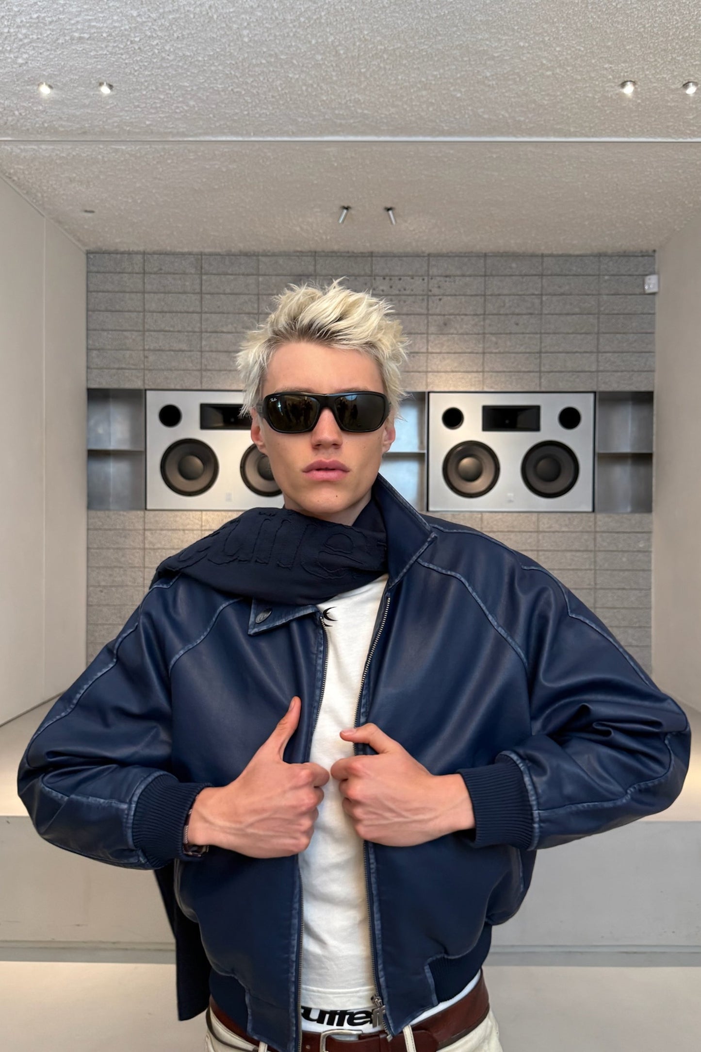 New Navy Raw Jacket