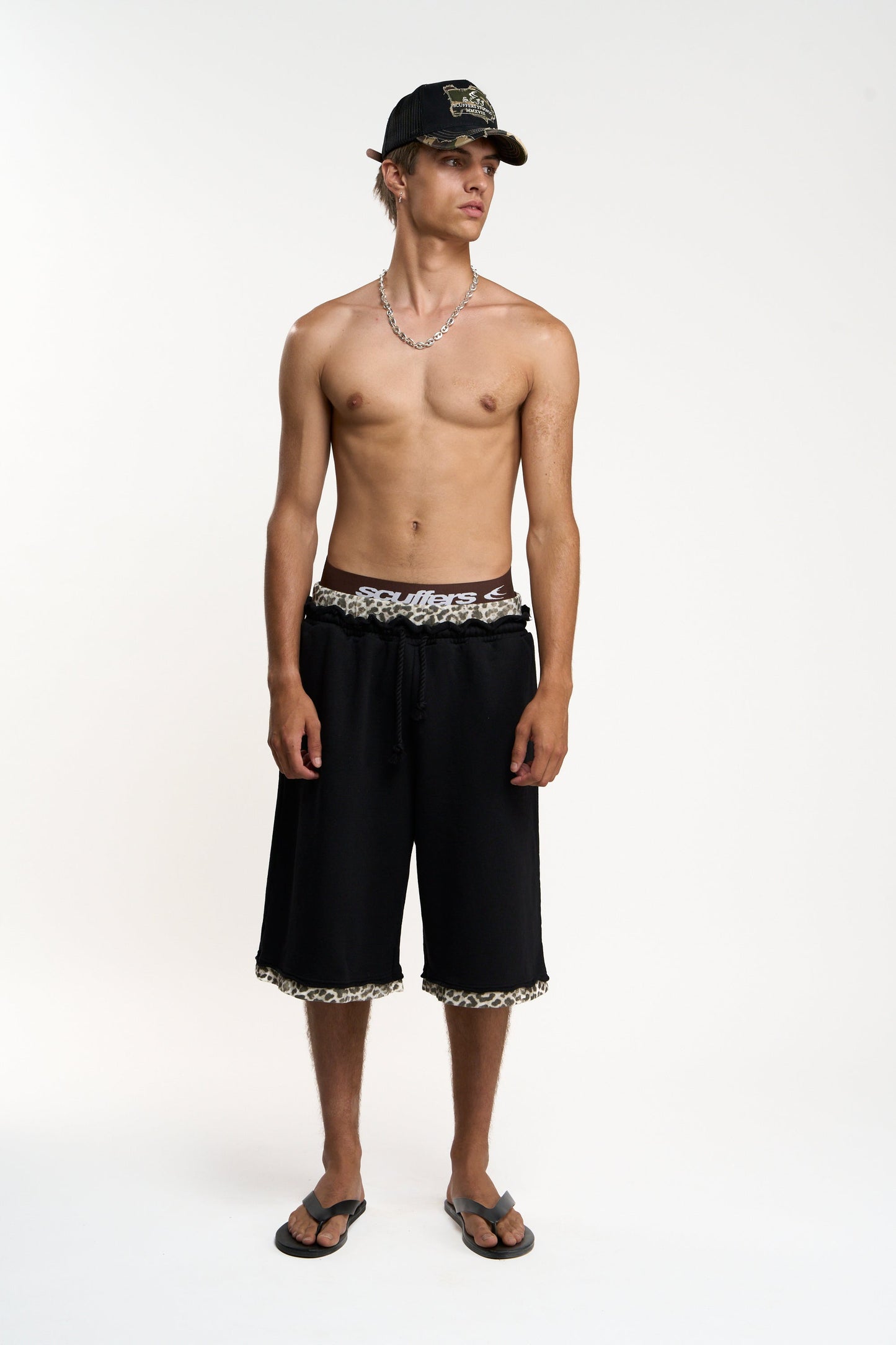 Leo Black Jorts