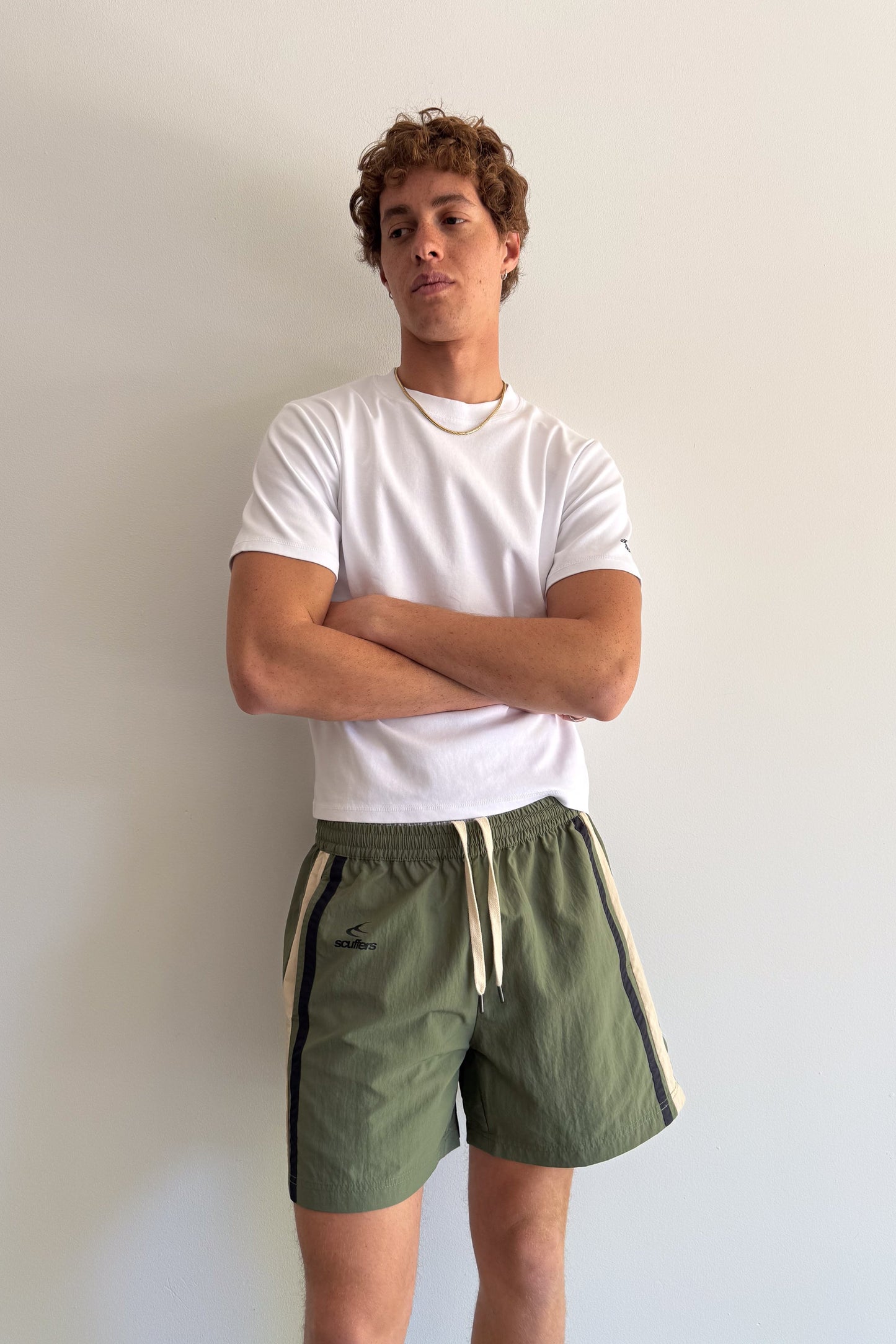 New Tech Green Shorts