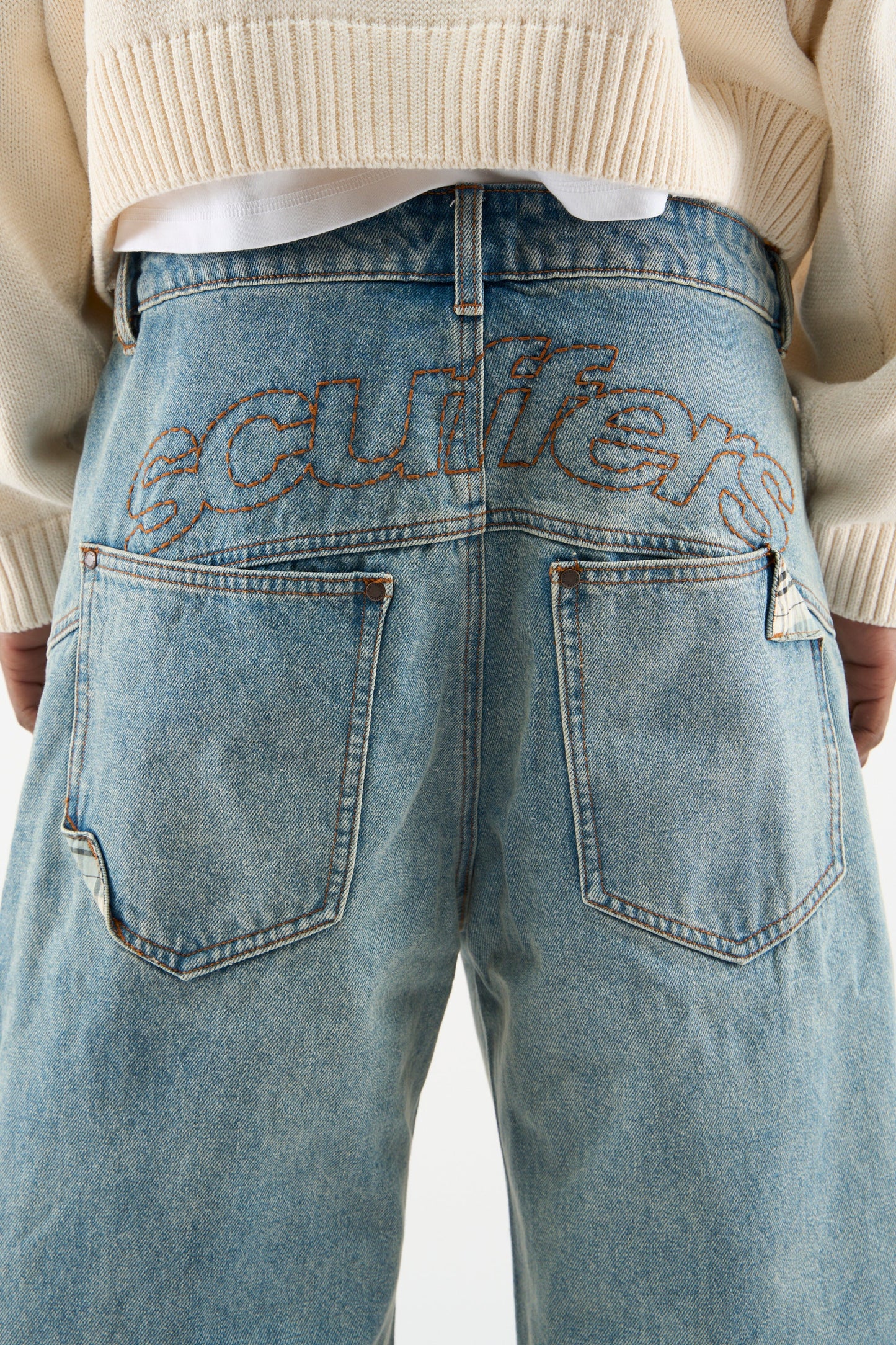 Oak Light Blue Pants