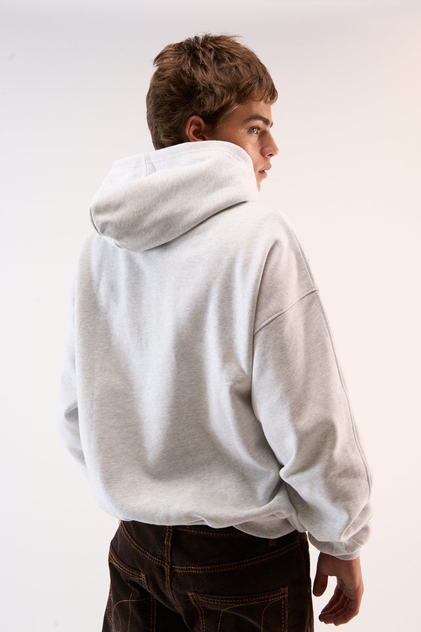 Flock Light Grey Hoodie