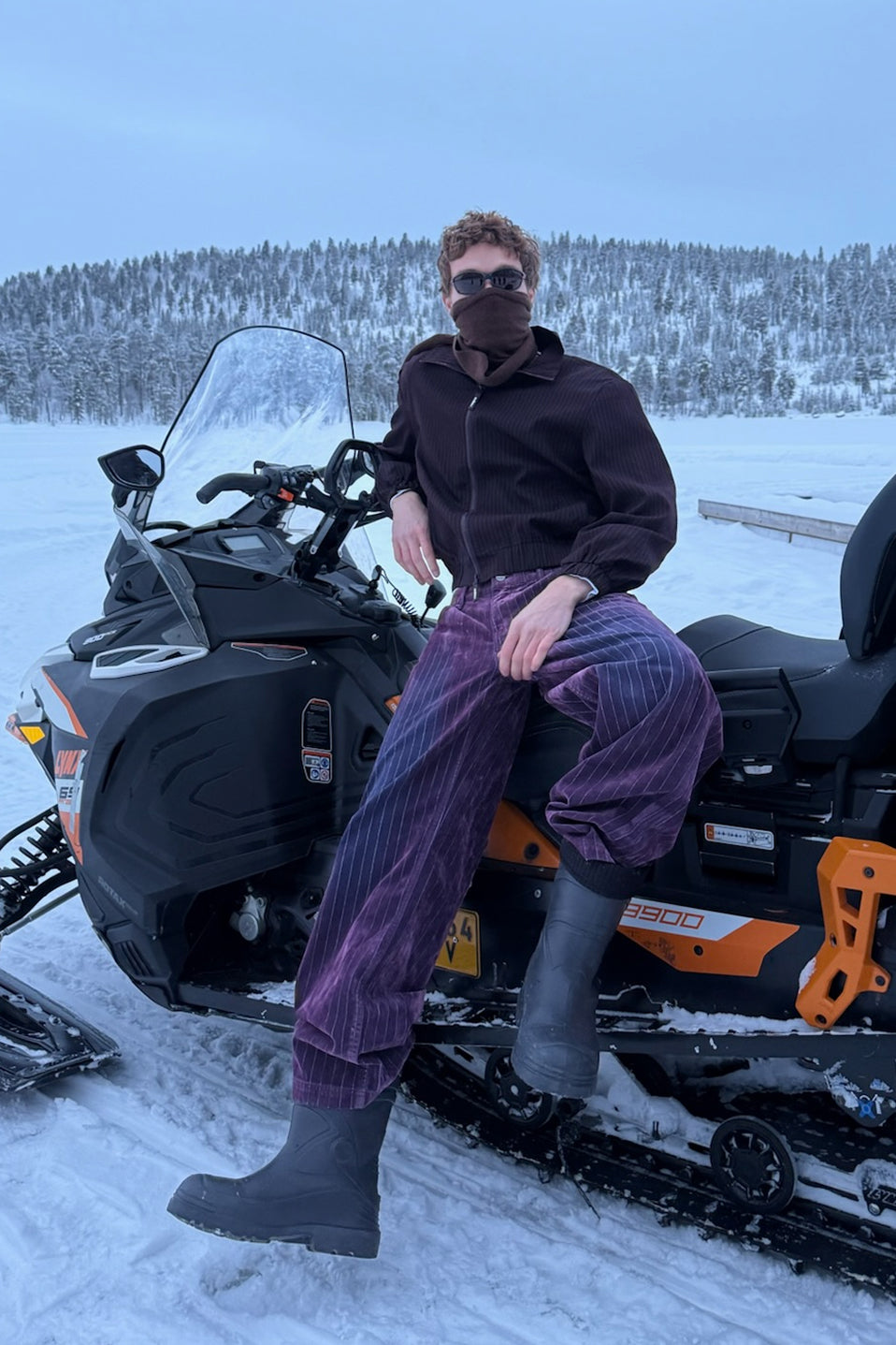 Grape Burgundy Pants
